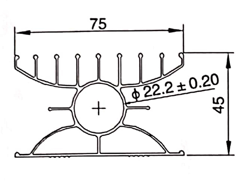 Civilian radiator profiles