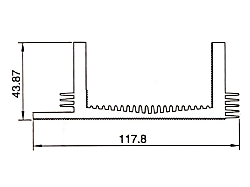 Work with radiator profiles