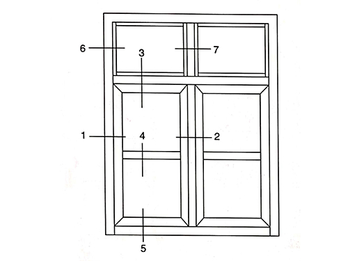 The 70 series insulation outside the door