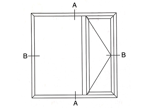 The 70 series insulation outside the window