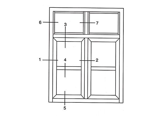 55 series advanced heat insulation inside to open the door