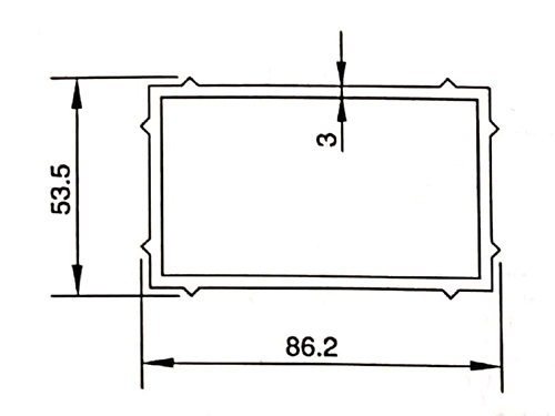 Series 140, hidden frame glass curtain wall