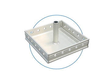 Building aluminum formwork profile